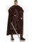 King Of Thrones Renaissance Cape With Brown Fur Shawl Costume Accessory